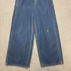 Carhartt Dungarees Kids Size 12 30x24 Blue Bib Denim Sanforized Overalls Youth