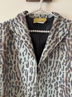 Vintage Painted Pony Womens Size Xl Green Sueded Animal Print Jacket Full Zip