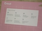 Lot Of 2 Cricut Mat Pink 12  X 12  Fabric Grip Cutting Authentic Perfect Shape