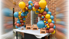 Table Balloon Arch Kit Column Stand Base Frame Set Birthday Wedding Party Decor