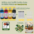 Edible Ink Bundle- Refill 4 Bottles W  Tools   Pgi 280 281 Edible Cartridge 5set