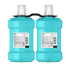 Listerine Cool Mint Antiseptic Mouthwash Oral Rinse  1 5l Each  2 Pack