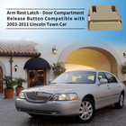 2x For Lincoln Town Car Arm Rest Latch 03-11-door Compartment Release Button