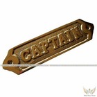 Nautical Door Sign  captain  Brass Engrave Wall Plaque Boat Sign Lot Of 50 Pcs