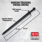 Premium Polypropylene Training Viking Sword   38 5  Overall Length