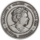 2023 Ningaloo Eclipse 2oz  9999 Silver Antiqued Colored  2 Coin