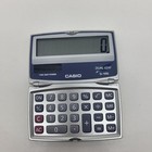 Casio Sl-100l Dual Leaf Two Way Power Basic Folding Snap Case Pocket Calculator