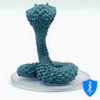 Guardian Naga  blue  - Adventures In Faerun  27b D d Icons Of The Realms