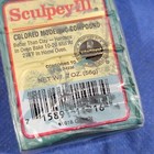 Sculpey Iii Colored Molding Compound 1016 Green 2 Ounce Sealed Package