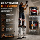 18 -30  Adjustable Aluminum Drywall Stilts Tool For Painters Walking Taping