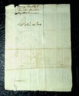 0176----1828 Christian Spayd Middletown Pa - Union Canal Shipping Receipt