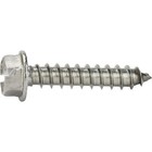  6 X 1  Hex Head Sheet Metal Screws Self Tapping Stainless Steel Qty 100