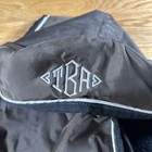 Vintage Tally Ho English Saddle Cover Brown Full Size Vinyl With Fleece Liner