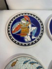 Set Of 6  3 1 2  Tile Coasters  By Smaltotechniki Made In Greece Mcm