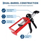 Dual Cartridge Epoxy Gun 200 Ml     Manual 1 1 And 2 1 Adhesive Applicator Garvee