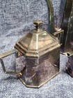A Brazilian Art Modern Silver Plate Tea And Coffee Service By St  James 