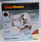 Chefs Choice Food Slicer Meat Slicer Kitchen Electric Cutter With  bonus  Blade 
