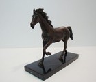 Statue Sculpture Cheval Poulain Animalier Style Art Deco Style Art Nouveau Bronz
