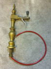 Vintage Brass Beer Tower Single Tap Lison France Ornate Draft Faucet  25  Tall