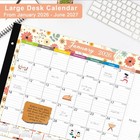 Desk Calendar 2026-2026 Large 22x17  18 22  X 17   Colourful 
