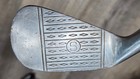 Antique Vintage Shaler Ace Fancy Face Hickory Wood Shaft Golf Club Spade Mashie