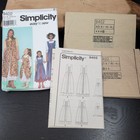Simplicity Pattern 9402 Jumper Dress Child Sz 3-8    Misses Sz Xs- Xl  Uncut Vtg