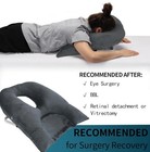 Face Down Sleep  Bbl Pillow  Eye Surgery Pillow  Prone Pillow  Gray