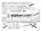 Rrg Ente 1 4 Scale Glider 117  Ws Rc Model Airplane Plans Templates Printed