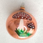 Unique Rare Antique Vintage Glass Christmas Ornament X-mas Decoration Fly Agaric