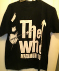 Older Black The Who Classic Maximum R b Logo T Shirt Xl