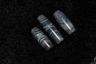 3 Ancient Central Asian Banded Agate Stone Beads With Eyes In Good Condition