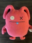 Vtg Pretty Ugly Doll Pink Berry Red Ox Plush Stuffed Monster Doll 2003 12   