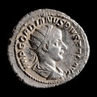 Gordian Iii Ar Antoninianus 240 Ad Rome Virtus Ancient Roman Silver Coin