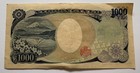 Japan 1000 Yen 2004 nd  P-104 Cherry Blossoms  Mt  Fuji  Lake Motosu Banknote