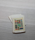 Fisher-price Loving Family Dollhouse 1999 Miniature Newspaper Magazines
