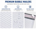 Poly Bubble Mailers Padded Envelopes Self Seal Mailing Bags Fast Shipping