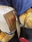Antique Stitched Mohair German Teddy Bear With Original Tags  Limited Edition  