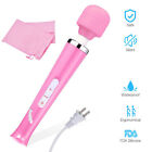 Handheld Massager Wand Vibrating Magic Therapy Motor 20 Speed 10 Vibration