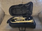 Mendini By Cecilio Bb Euphonium 3-valve Piston Lacquered Brass Gold Case
