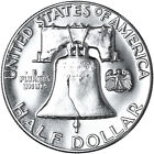 1960  p  Franklin Half Dollar Gem Proof 90  Silver