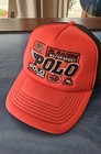 Polo Ralph Lauren Ball Cap   Racing Hat  Black red  New With Tags 