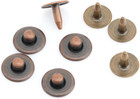 Solid Brass Jean Rivets  3 8 Inch  50 Sets  Washable Denim Fasteners Nipple R   
