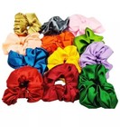 Colorful Satin Hair Scrunchies Set     40pcs Soft Elastic Bands For All Hair Types
