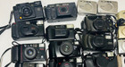 Lot Of 32 Vintage 35mm Compact Film Cameras Minolta Nikon Fujica Ricoh Junk