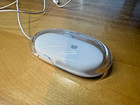 Apple Pro Mouse M5769 Clear   White Wired Optical Usb - Cleaned   Tested