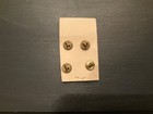 Vintage 1964 The Beatles Tie Tack Pin  Set Of 4 Not Attached To Official Card