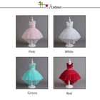 Kids Flower Girls Princess Tutu Dress Party Pageant Bridesmaid Tulle Prom Gown