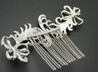 Rhinestone Crystallized Hair Comb Bridal Wedding Hair Accessory