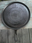 Vintage Griswold  8 608 Cast Iron Griddle Sits Flat No Wobble
