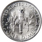 1961 Roosevelt Dime Bu Uncirculated Mint State 90  Silver 10c Us Coin